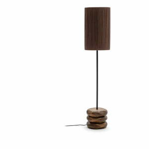 Sötét natúr színű akácfa asztali lámpa (magasság 147 cm) Kor – Kave Home kép