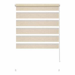 Krémszínű nappali-éjszakai roló 72, 5x150 cm Zebra Silvalin – Gardinia kép
