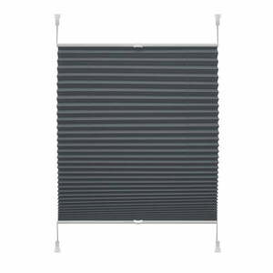 Antracitszürke roló 80x150 cm Plisé Verona – Gardinia kép