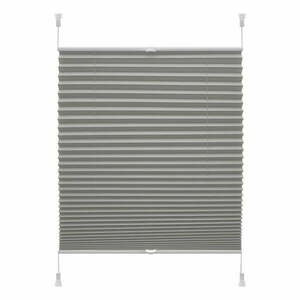 Antracitszürke roló 57x150 cm Plisé Verona Termo – Gardinia kép