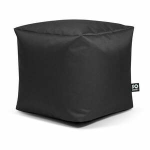 Szürke gyerek babzsákfotel Cube M – So Soft? kép