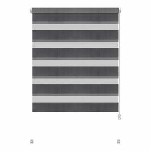 Sötétszürke nappali-éjszakai roló 42, 5x150 cm Zebra – Gardinia kép