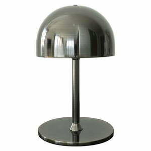 Sötétszürke LED asztali lámpa távirányítóval, fém búrával (magasság 22 cm) Tim – Sirius kép