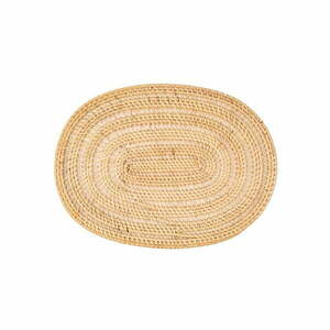 Rattan tányéralátét 40x30 cm - Tiseco Home Studio kép