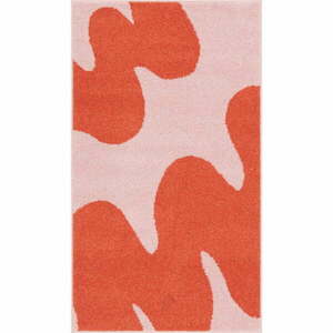 Piros-rózsaszín gyerek szőnyeg 100x170 cm Hugsy Coral – FD kép