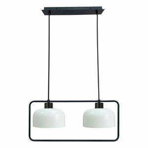 Fekete-fehér függőlámpa üveg búrával Zodiac – Candellux Lighting kép