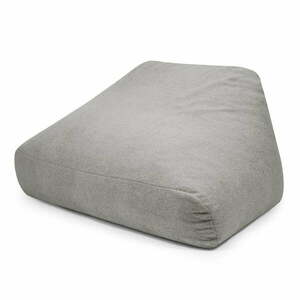 Világosszürke buklé babzsákfotel Sofa Snug – SLOWDOWN kép