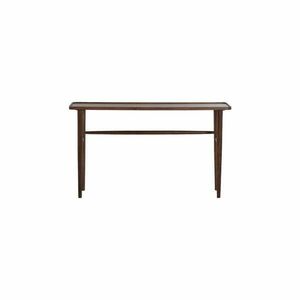 Barna akácfa konzolasztal 30x140 cm Qiano – Light & Living kép