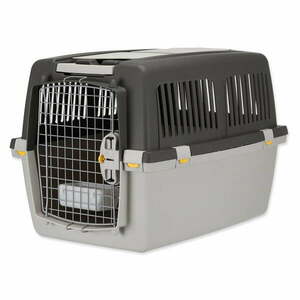 Szürke állathordozó 72x52 cm Trixie Gulliver 4 S-M – Plaček Pet Products kép