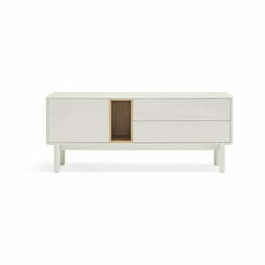 Krémszínű TV-állvány 140x56x40 cm Corvo – Teulat kép