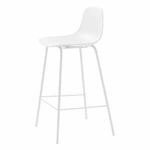 Fehér műanyag bárszék (ülésmagasság 67, 5 cm) Whitby – Unique Furniture kép