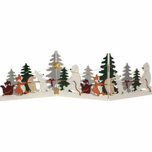 Fénydekoráció karácsonyi mintával Forest Friends – Star Trading kép