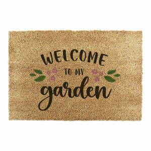 Kókuszrost lábtörlő 60x90 cm Welcome to My Garden – Artsy Doormats kép