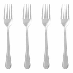 Ezüstszínű rozsdamentes acél villa szett 4 db-os Classic – Premier Housewares kép