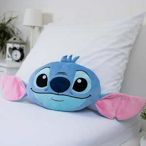Fleece gyerek párna 41x32 cm Lilo and Stitch "Blue" – Jerry Fabrics kép