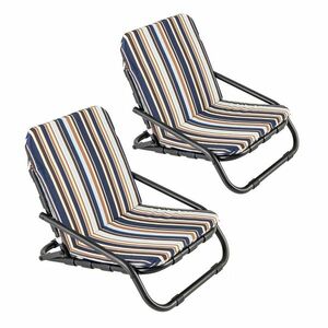 2 darabos strandszék szett párnával kép