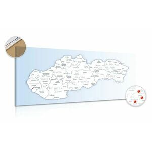 Képként parafa Szlovákia térkép kép