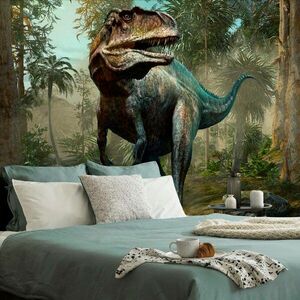 Öntapadó tapéta dinoszauruszok területe kép