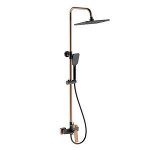 Zuhanyrendszer Royal Black Rose Gold kép