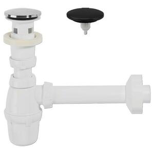 Mosdószifon Quick-Clac króm + matt fekete 30724762 kép