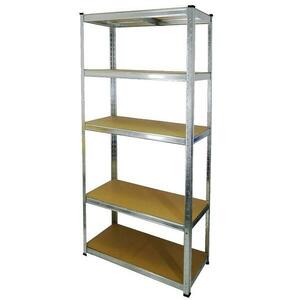 Fém polc STABIL175 II horganyzott 180x90x40cm - 5 polc/175kg kép