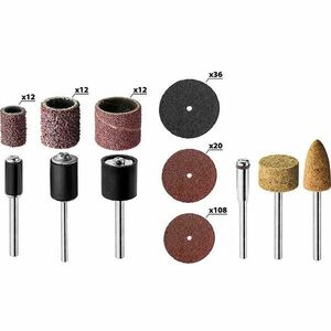 Mini fúrógép tartozék készlet 206 db, Drel kép