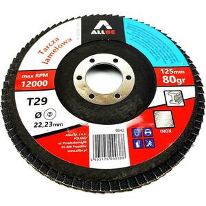 Lamellás csiszolókorong fémhez 125 mm P80 kép