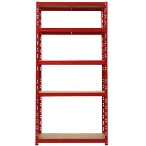 Állvány piros 175 kg RNDU 30-5 180x90x30 kép