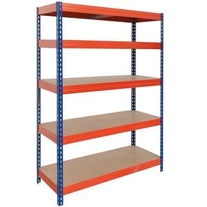Fém állvány Rivet 300 192x100x50 - 5 polc/300 kg kép