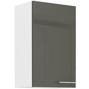 Konyhaszekrény Lara 45g-72 1f Mdf Szary fényes kép