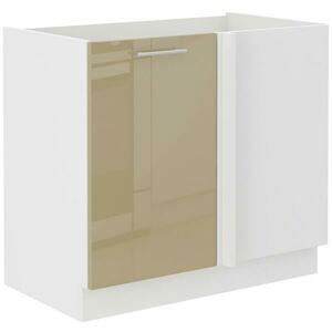 Konyhaszekrény Lara105 Nd 1f Bb Mdf Cappucino fényes kép