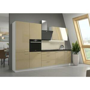 Konyhabútor Lara 310 Mdf Cappucino fényes kép