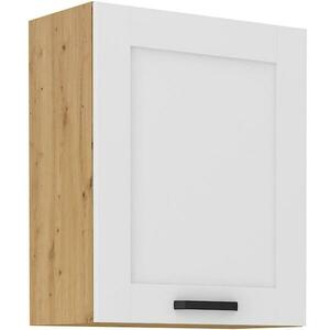 Konyhaszekrény LUNA fehér mat/artisan 60g-72 1f kép