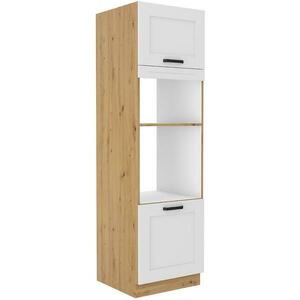 Konyhaszekrény LUNA fehér mat/artisan 60dmp-210 2f kép