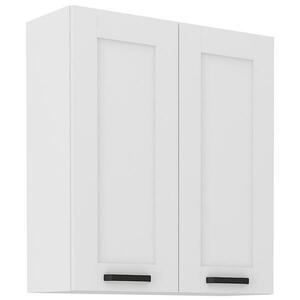 Konyhaszekrény LUNA fehér mat/fehér 80g-90 2f kép