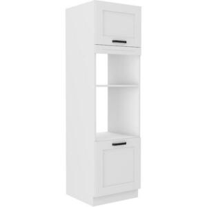 Konyhaszekrény LUNA fehér mat/fehér 60dmp-210 2f kép