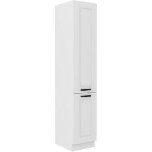 Konyhaszekrény LUNA fehér mat/fehér 40dk-210 2f kép