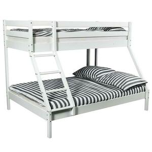 Ágy bükk Mike 200x90/140 white kép
