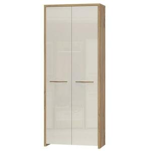 Szekrény 2d Gala V2 Pacific Walnut/Beige kép