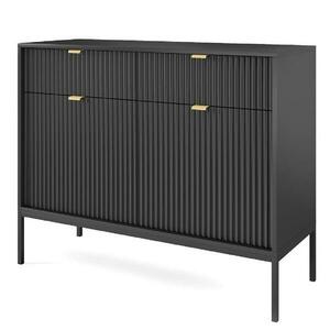 Komód Nova Ksz104 fekete kép