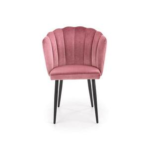 Szék K386 Velvet/Fém Rózsaszín kép