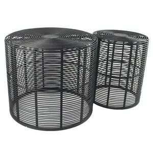 Padkészlet BULAN RATTAN 60 fekete kép