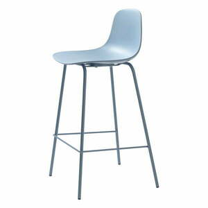 Világoskék műanyag bárszék (ülésmagasság 67, 5 cm) Whitby – Unique Furniture kép