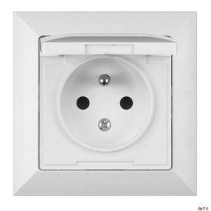 Egyetlen aljzat IP44 POLA white 33030 kép