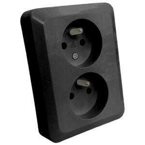 Dupla aljzat czeskie Z/U SILVA black 46139 kép