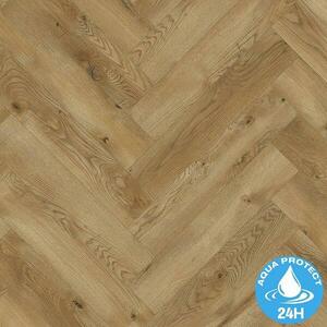 Laminált padlóburkolat tölgy Calpe 8mm AC5 Herringbone WR 66934 kép