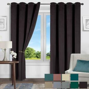 Sötétítő tunelon VELVET 16 135x250 barna kép
