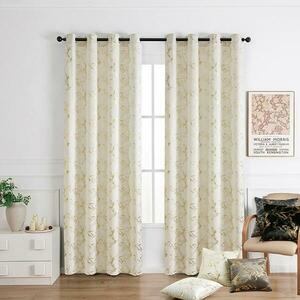 Függöny karikákon KLOE VET427/2/210GSM 140x250 cm krémszínű kép