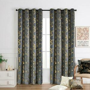Függöny karikákon KLOE VET427/5/210GSM 140x250 cm szürke kép