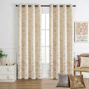 Függöny karikákon GOLDY VET479/1/210GSM 140x250 cm krémszínű kép